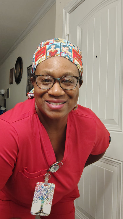 ClinixWear™ Amazon Warrior Scrub Cap