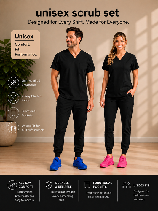 Midnight Authority – Black Jogger Set